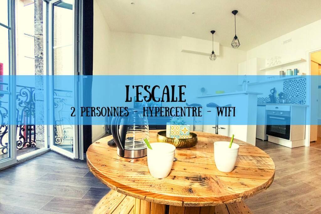 L'Escale - Topdestination-Bourg - Centre Ville - Classe 3 Etoiles Bourg-en-Bresse Exterior foto